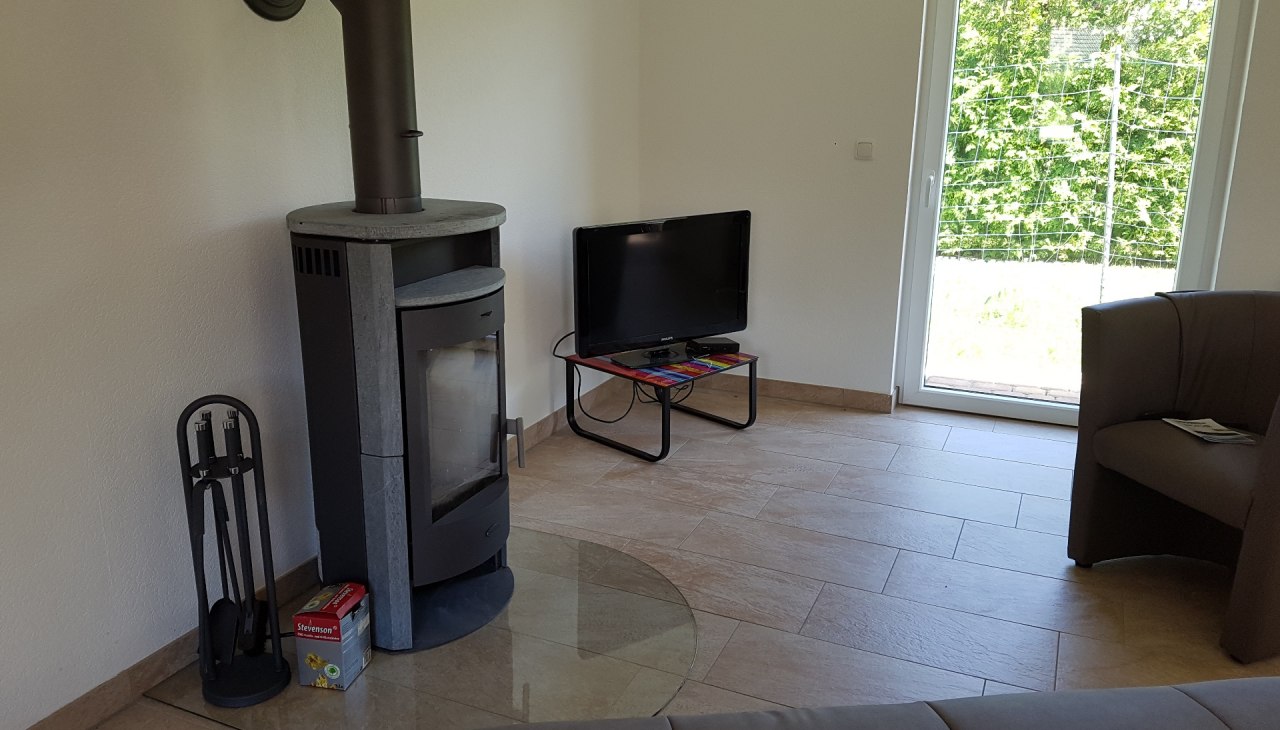For chilly days you can use a fireplace in the living area, © H. Pooyeh