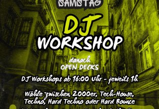 DJ Workshop & Open Decks im CRAVE Kulturhaus // &copy; cRAVE Kulturhaus