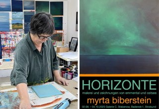 Artysta w studio, © ©atelierbiberstein.ch
