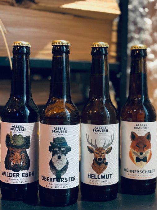 Napoje z browaru Albers, © Albers Brauerei