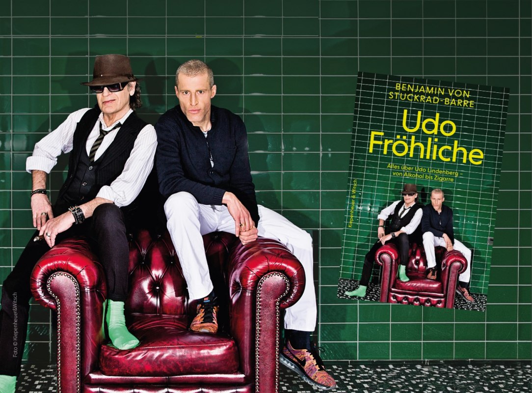UDO FRÖHLICHE - Alles über Udo Lindenberg - von Alkohol bis Zigarre - Seine erste Lesung an der Ostsee! // © © Verlag Kiepenheuer & Witsch UDO FRÖHLICHE - Alles über Udo Lindenberg - von Alkohol bis Zigarre - Seine erste Lesung an der Ostsee! // © © Verlag Kiepenheuer & Witsch