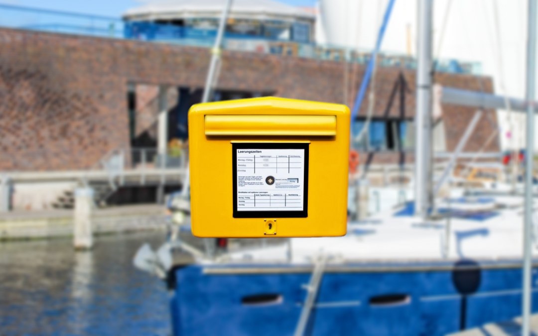 Ferry bridge mailbox, © Tourismuszentrale Stralsund