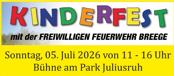 Kinderfest mit der Freiwilligen Feuerwehr Breege // © seebad breege juliusruh Kinderfest mit der Freiwilligen Feuerwehr Breege // © seebad breege juliusruh