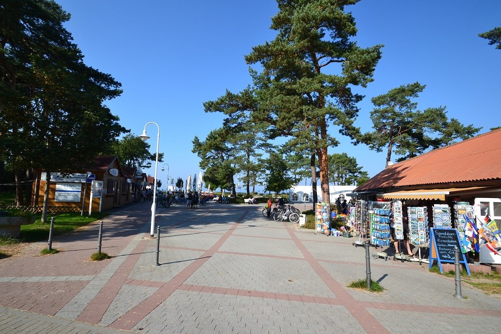 het kuurplein in Glowe, © Tourismuszentrale Rügen