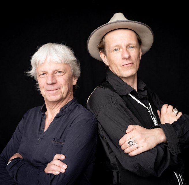 Andreas Dresen and Alexander Scheer // &copy; Peter Hartwig