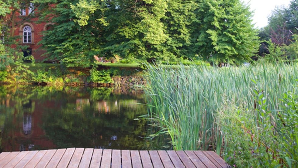 View of the manor house, &copy; Antonia Jacobsen