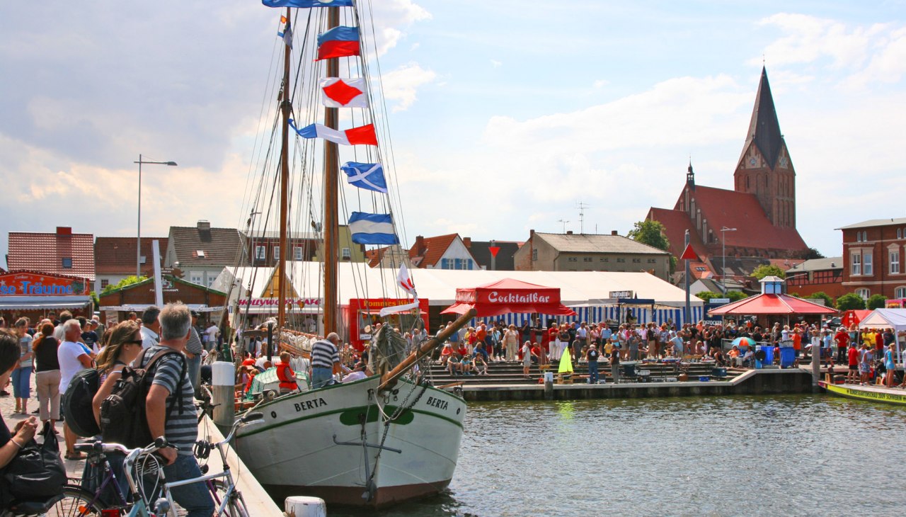 Zeil- en havendagen in Barth, © Stadt Barth/CMidesign Zeil- en havendagen in Barth, © Stadt Barth/CMidesign