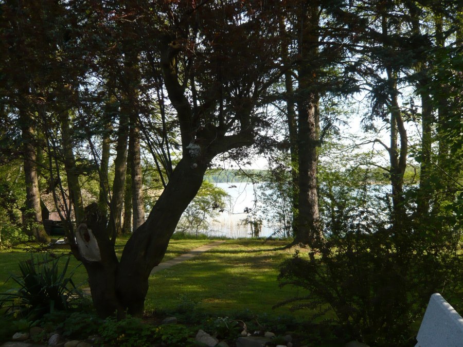 Het uitzicht op het meer met het boothuis op de achtergrond, © P. Kohlmann Het uitzicht op het meer met het boothuis op de achtergrond, © P. Kohlmann