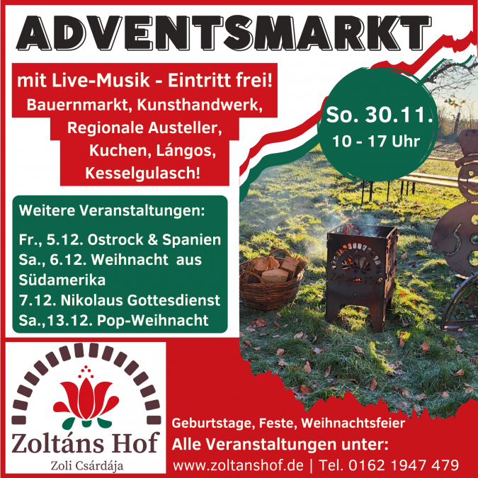 Advertisement Zoltans Hof, © Zoltan Szekely