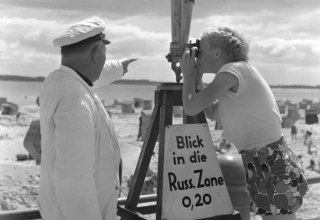 Blick in die russische Zone, 1952 // &copy; Max Scheler Estate