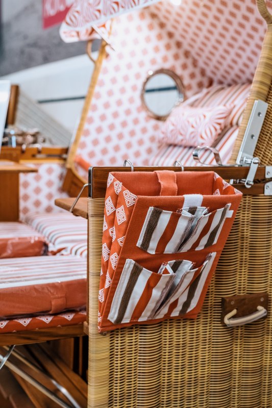 Handgemaakte strandstoel // © MV-T/Tiemann Handgemaakte strandstoel // © MV-T/Tiemann