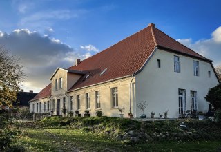 Buitenaanzicht van het landhuis Madsow, © Gutshaus Madsow / Familie Schapp