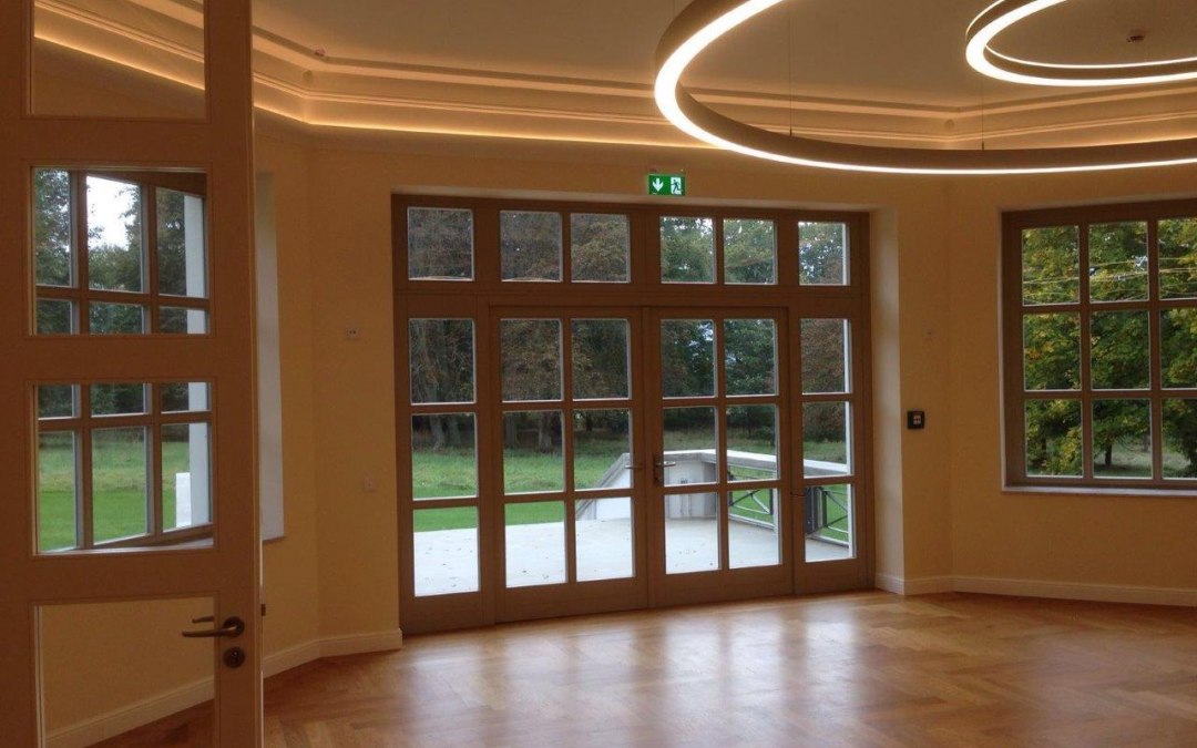 Een modern huis in een historisch gebouw., © Schloss Schwiessel