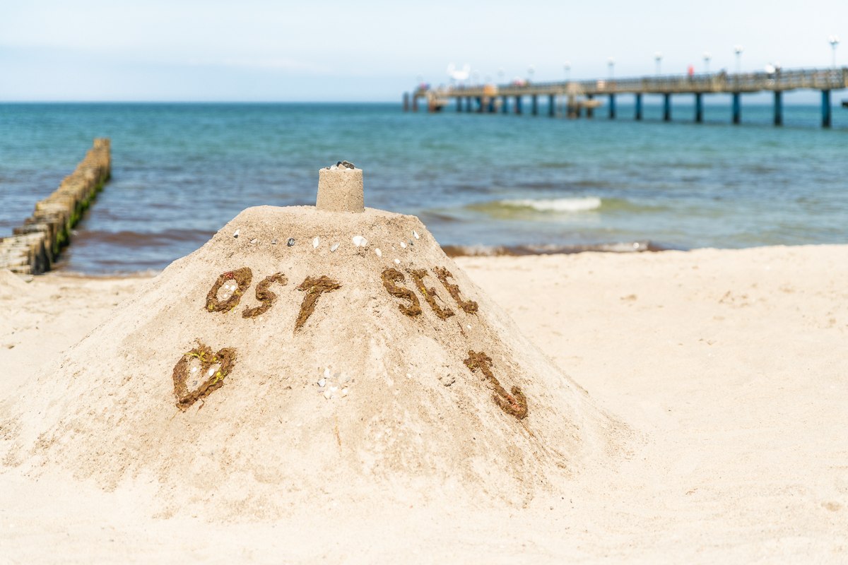 Zamek z piasku Graal-M&uuml;ritz // &copy; Andr&eacute; Pristaff / Tourismus- und Kur GmbH Graal-M&uuml;ritz