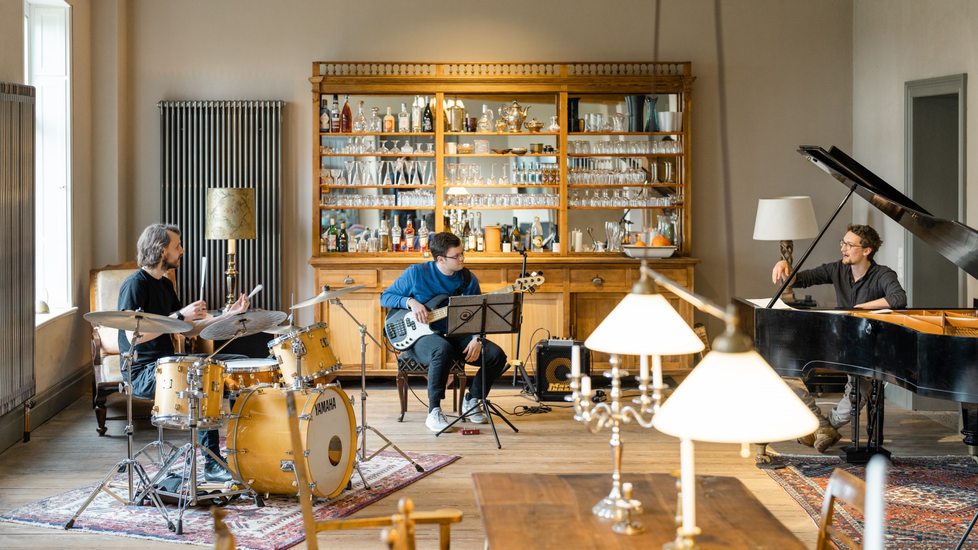 Converted into a rehearsal room for the jazz ensemble "Triotop", &copy; TMV/Gross