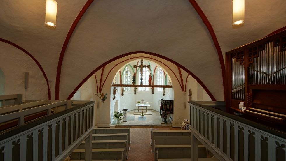 Interior view of St. John's Church Kühlungsborn, © Touristik-Service-Kühlungsborn GmbH