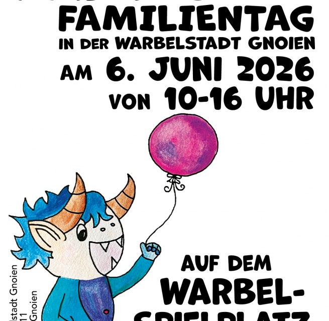 The 3rd children's and family day in the Warbel town of Gnoien on the Warbel playground // &copy; Warbelstadt Gnoien