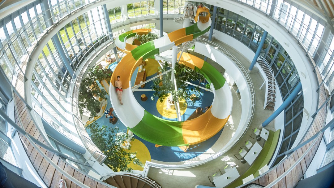 Wszystko jest tutaj. WODA. SAUNA. FITNESS. ULUBIONE MIEJSCE., © Aquafun Fleesensee