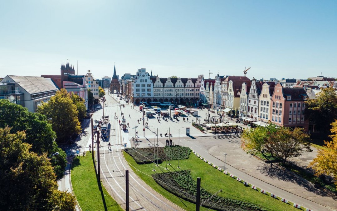New Market Rostock Old Town, © Felix Gänsicke