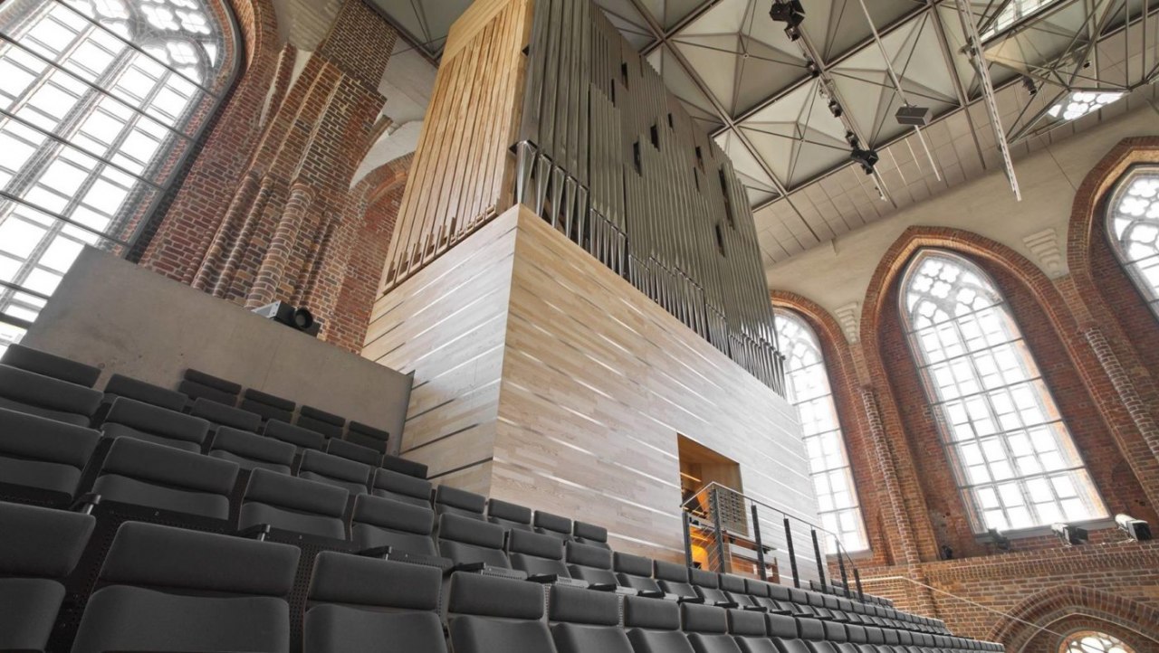 Orgel in de concertkerk in Neubrandenburg // &copy; Christian St&auml;hr