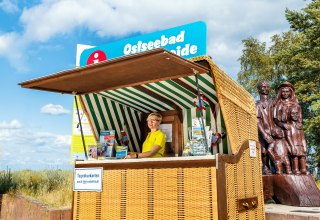 Mobile Touristinformation im Ostseebad Trassenheide // © MV-T/Tiemann Mobile Touristinformation im Ostseebad Trassenheide // © MV-T/Tiemann