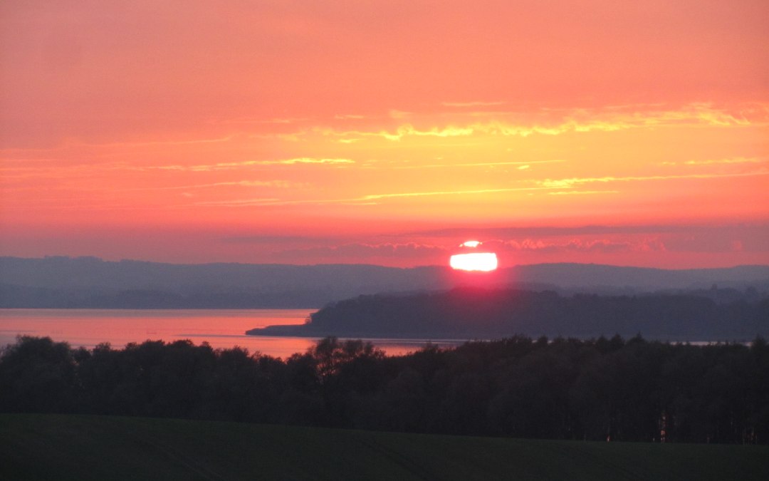 Zonsondergang uitkijktoren Basedow, © Jana Koch