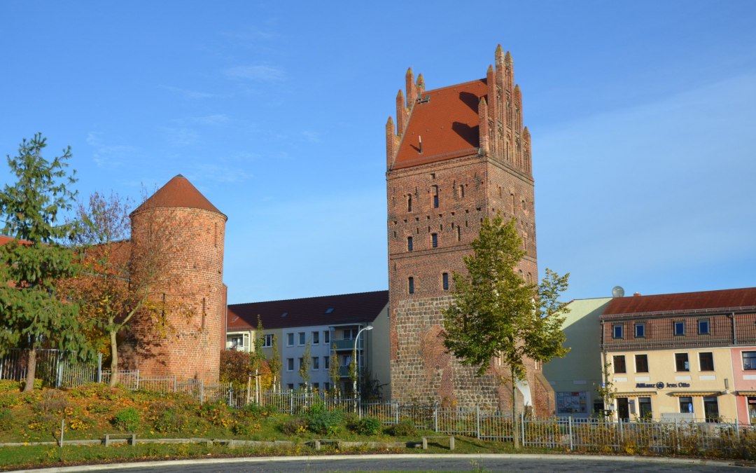 Luisentor met kruittoren, © Hansestadt Demmin
