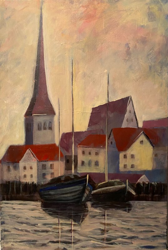 Petra Rackow, Ribnitz-Damgarten, acrylic, 40 x 60 cm // © Galerie PL Petra Rackow, Ribnitz-Damgarten, acrylic, 40 x 60 cm // © Galerie PL