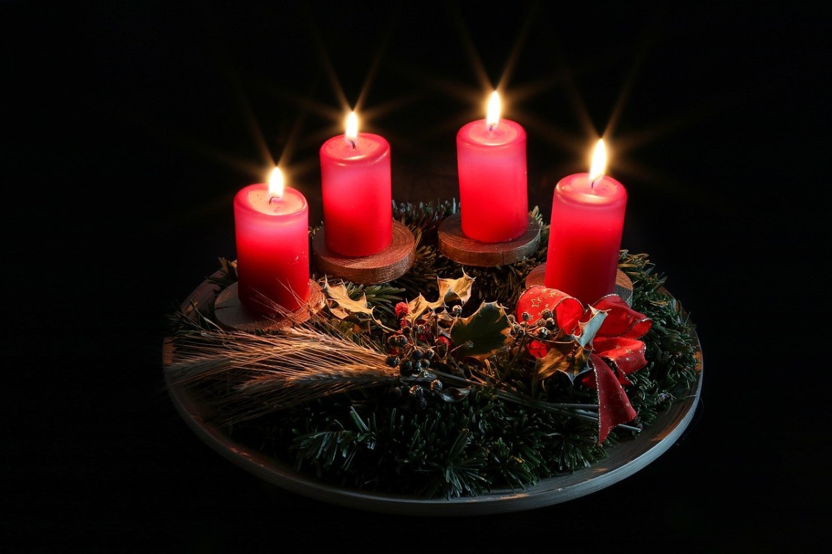 Advent candles // © EG DM Advent candles // © EG DM