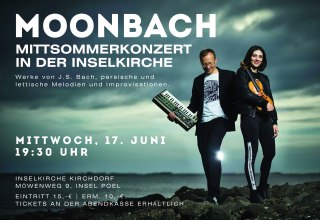 MoonBach is performing at the Inselkirche Poel // © Merlijn Doomernik MoonBach is performing at the Inselkirche Poel // © Merlijn Doomernik