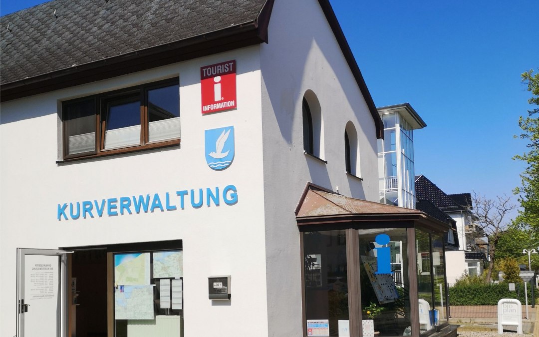 Spa administratie kustplaats aan de Oostzee Nienhagen, © Kurverwaltung OBN