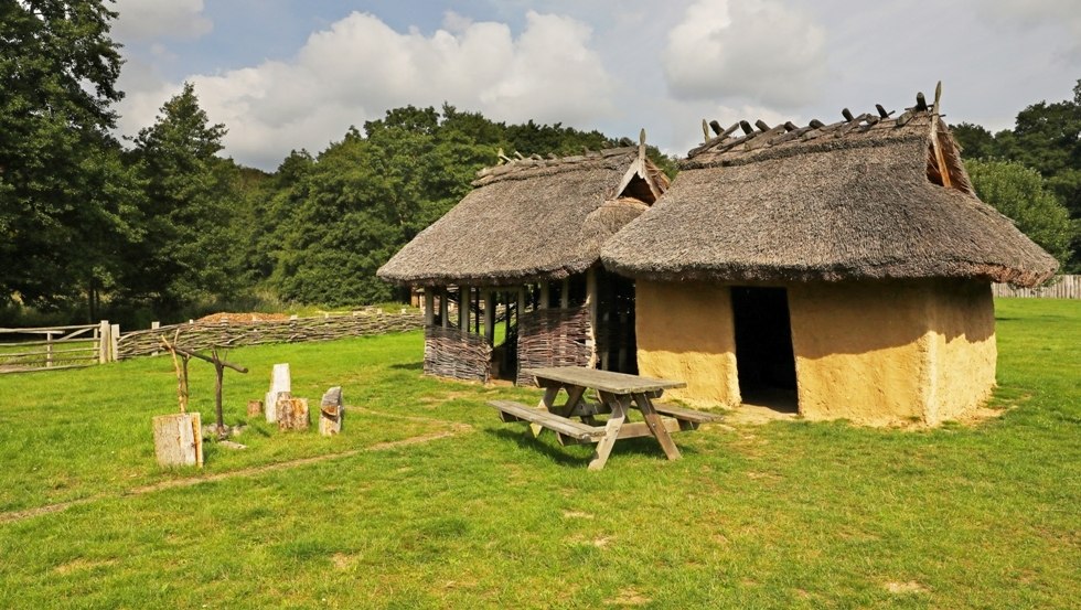 Archeologisch openluchtmuseum Groß Raden-gebouw, © TMV/Gohlke
