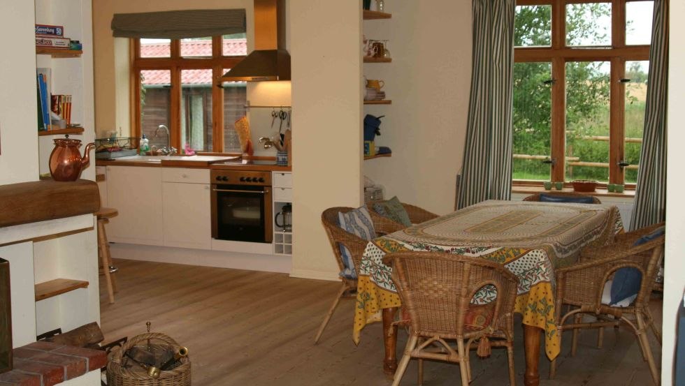 Living/dining kitchen on the first floor, © Gut Bernstorff Living/dining kitchen on the first floor, © Gut Bernstorff