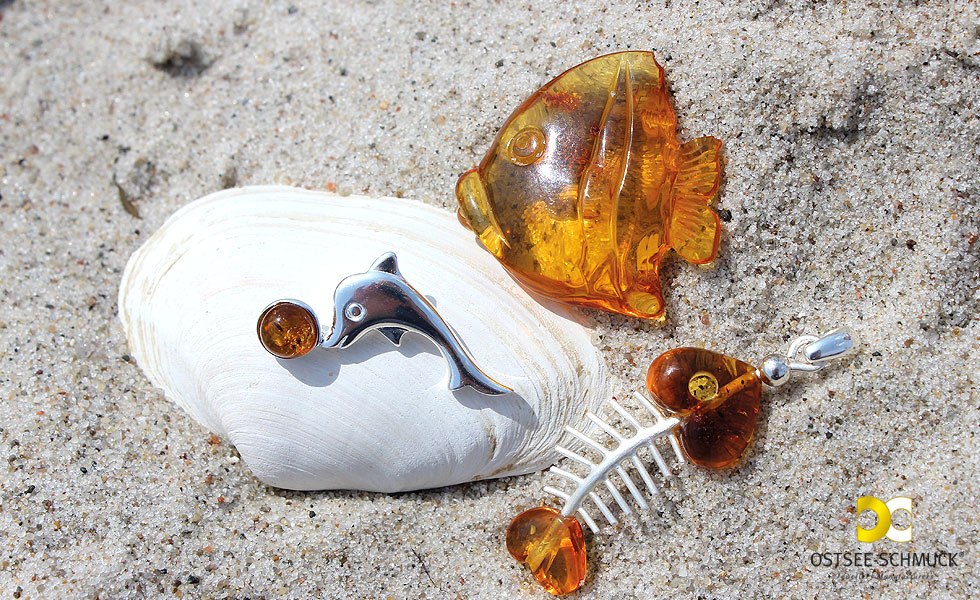 Amberjacks-Zilver, © Schaumanufaktur Ostsee Schmuck