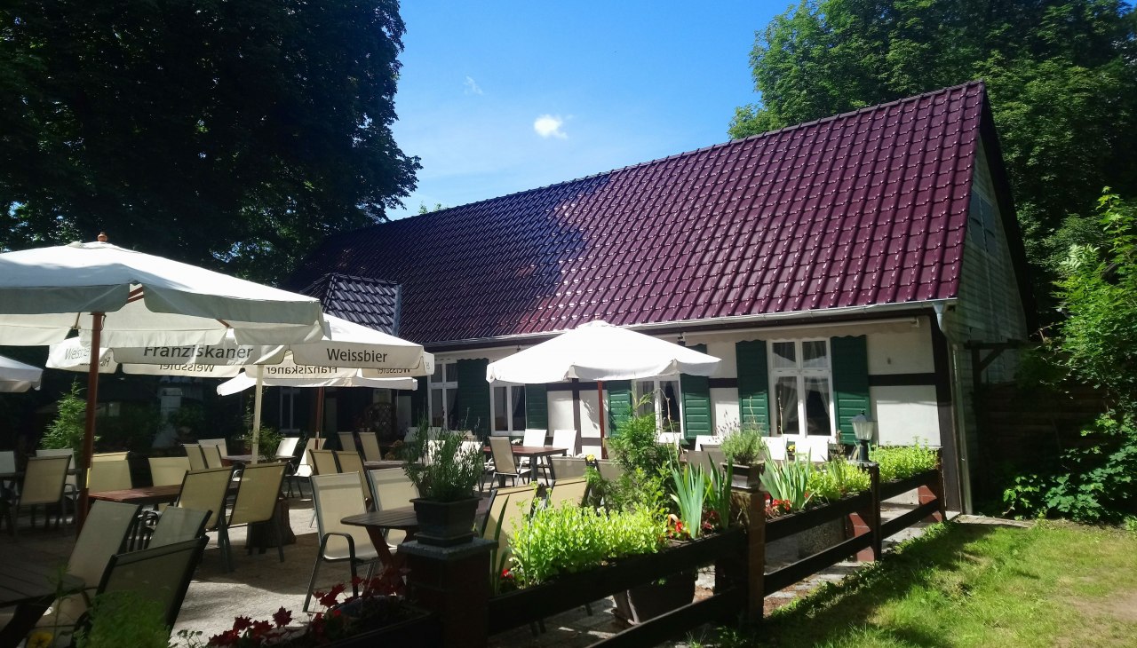 Taras restauracji Hohes Holz, © Jana Koch Taras restauracji Hohes Holz, © Jana Koch