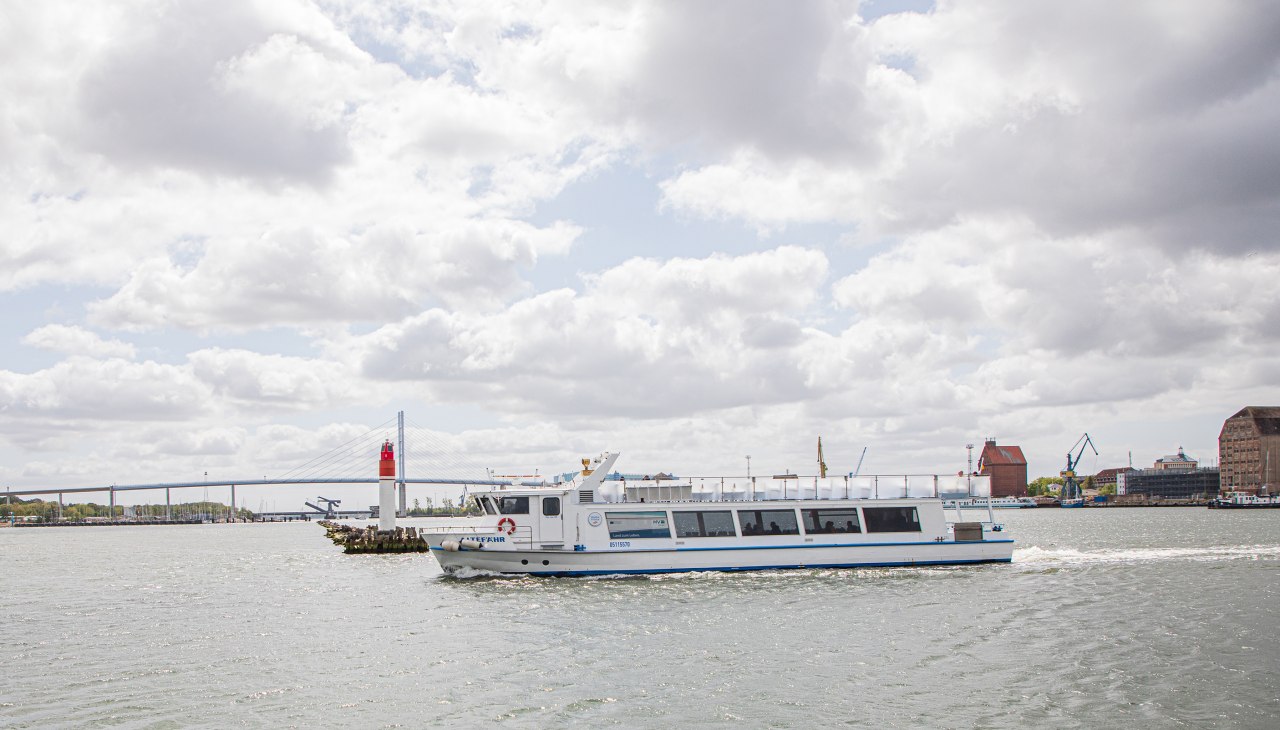 Beleef Hanzestad Stralsund vanaf het water, © Weiße Flotte GmbH