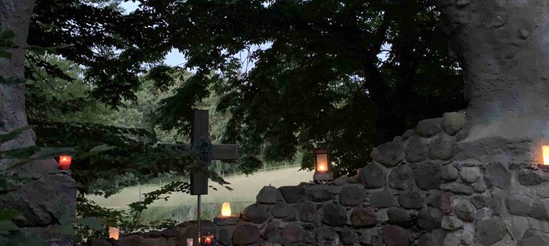 Desert church in Rambow, &copy; np-msk