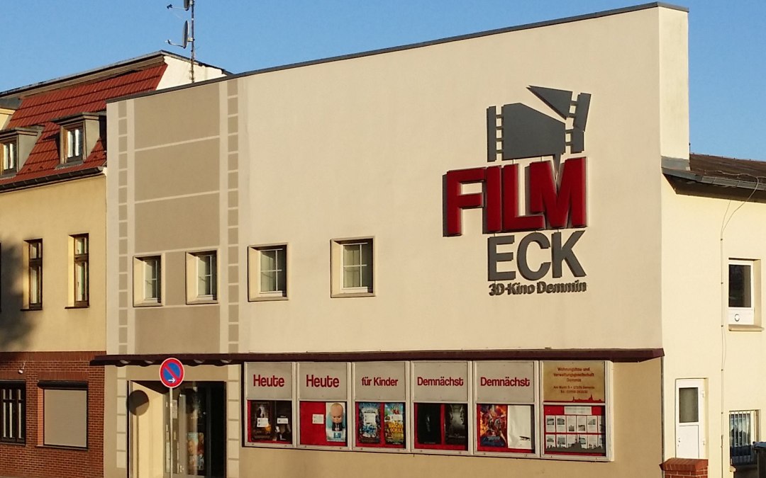 Street view of the cinema, © Wobau Demmin GmbH
