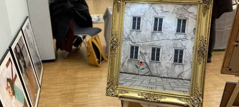 Einblick in die Kunstmesse im HKB Neubrandenburg. // &copy; Vier-Tore-Stadt Neubrandenburg