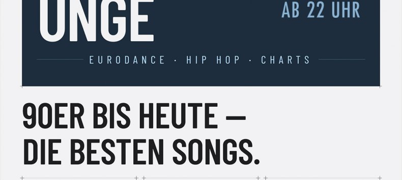 Die Nacht mit DJ UNGE // © SAV Die Nacht mit DJ UNGE // © SAV