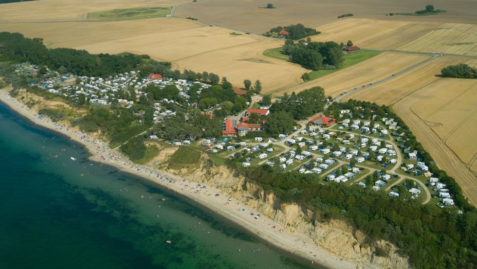 Luchtfoto van het Ostseecamp Seeblick, © Ostseecamp Seeblick
