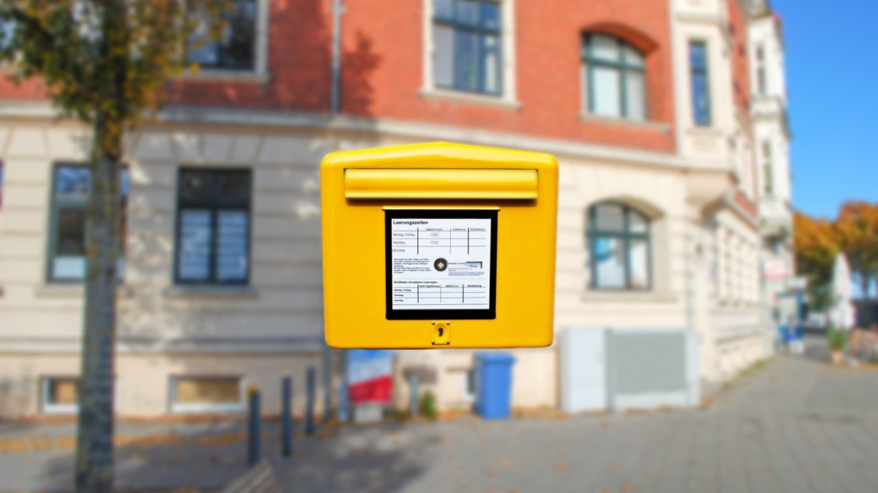 Veerbootterminal brievenbus, © TZ HST Veerbootterminal brievenbus, © TZ HST