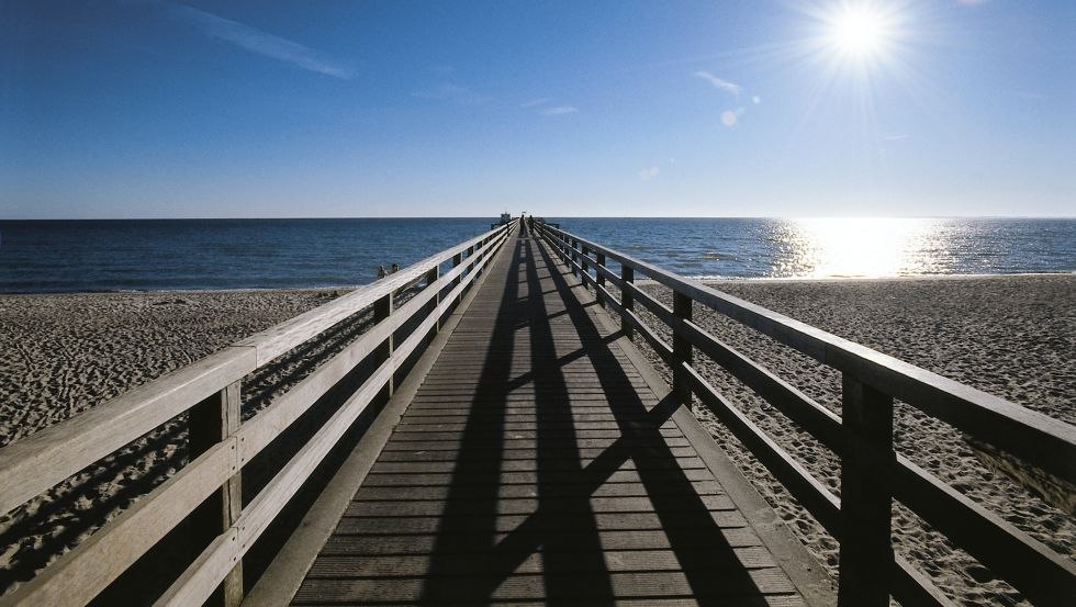 Pier kustplaats aan de Oostzee, © Kurverwaltung Ostseebad Boltenhagen