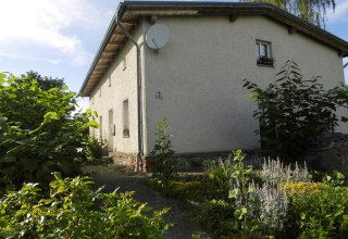 Eingang zur Ferienwohnung Gutshof Lebehn // &copy; Claudia Flemming
