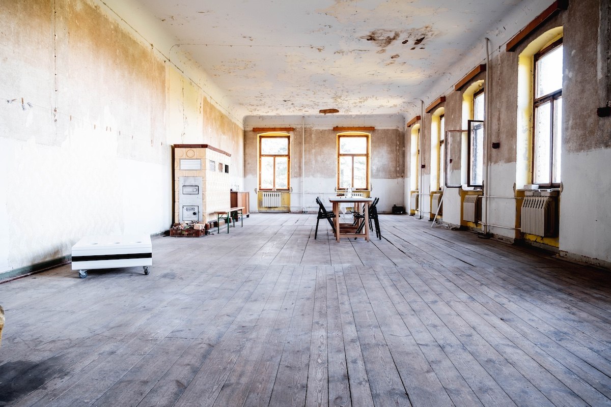 Hal in het Rossin landhuis // © Verein Schlösser und Herrenhäuser MV / Lars Schoenherr Hal in het Rossin landhuis // © Verein Schlösser und Herrenhäuser MV / Lars Schoenherr