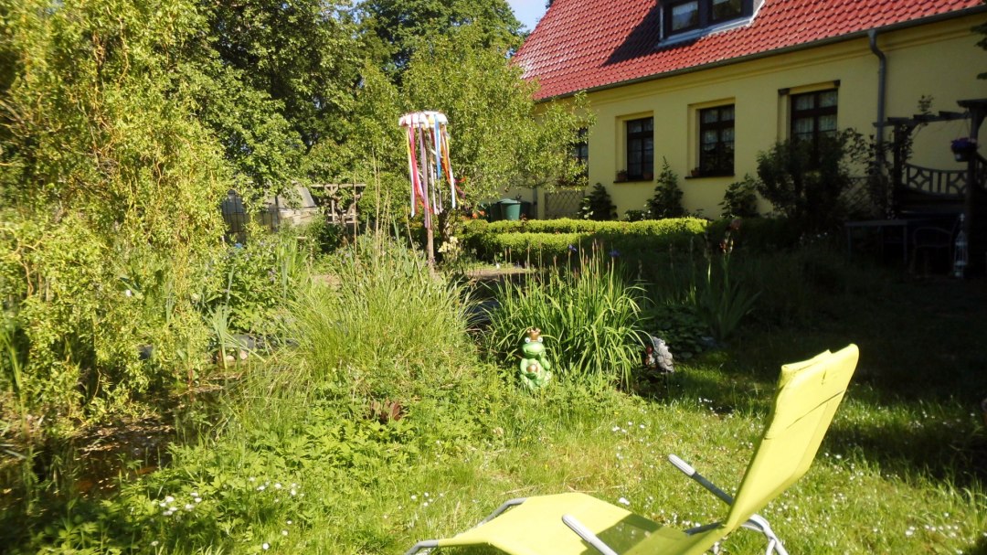 Rustig gelegen tuin, © Birgit Possehl