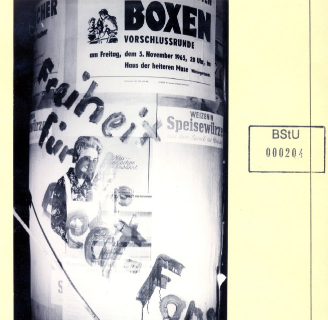 © Bundesarchiv - Stasi-Unterlagen-Archiv © Bundesarchiv - Stasi-Unterlagen-Archiv