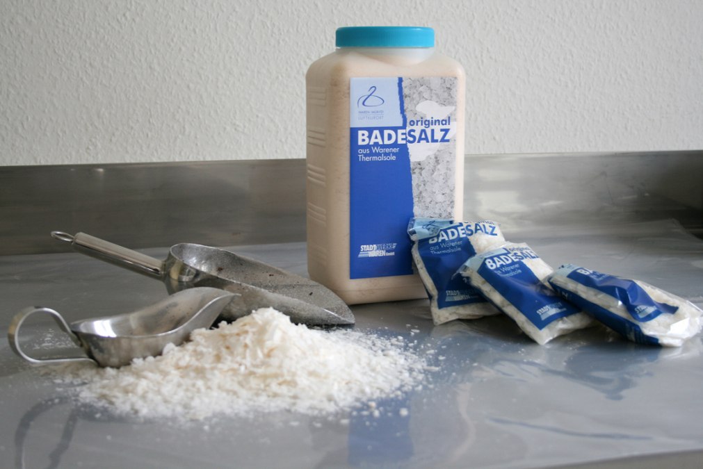 Waren bath salt, © Waren (Müritz) Kur- und Tourismus GmbH Waren bath salt, © Waren (Müritz) Kur- und Tourismus GmbH