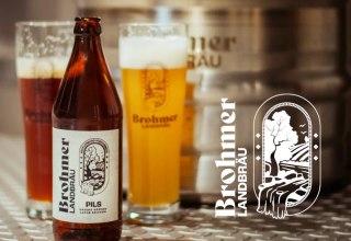 Brohmer Landbräu beer, home-brewed beer in Rattey Castle. // © Brohmer Landbräu, Inselmühle Usedom GmbH Brohmer Landbräu beer, home-brewed beer in Rattey Castle. // © Brohmer Landbräu, Inselmühle Usedom GmbH
