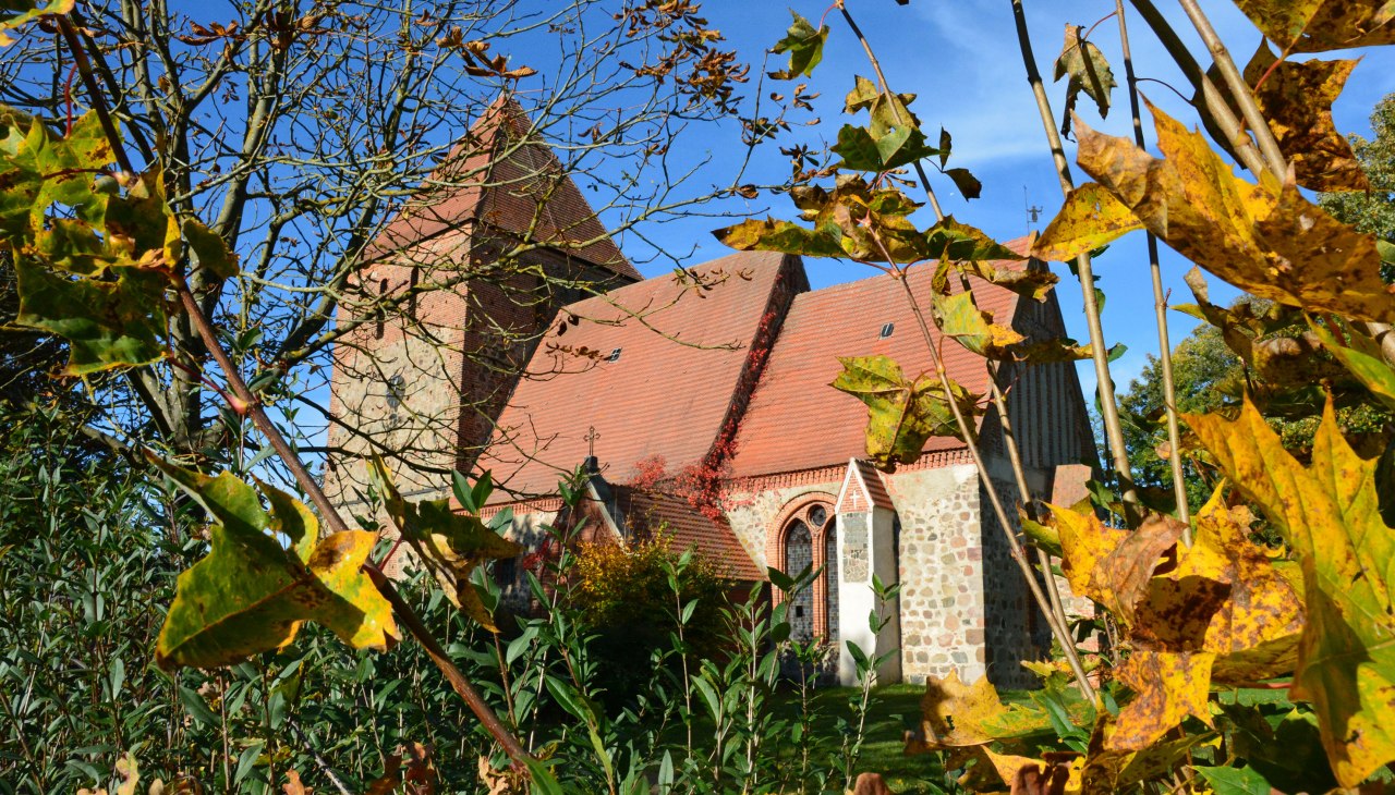 Kerk van Groß Gievitz, zuidaanzicht, © Förderverein